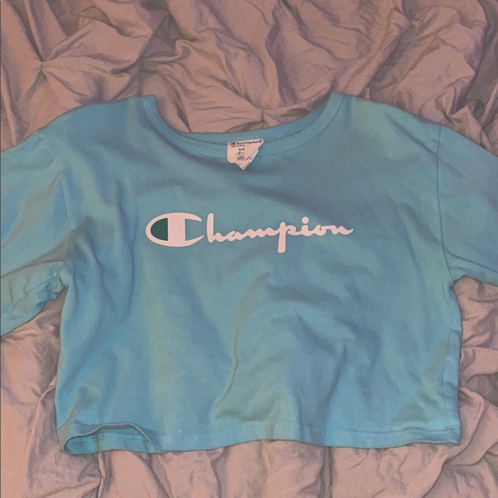 Champion cropped tee